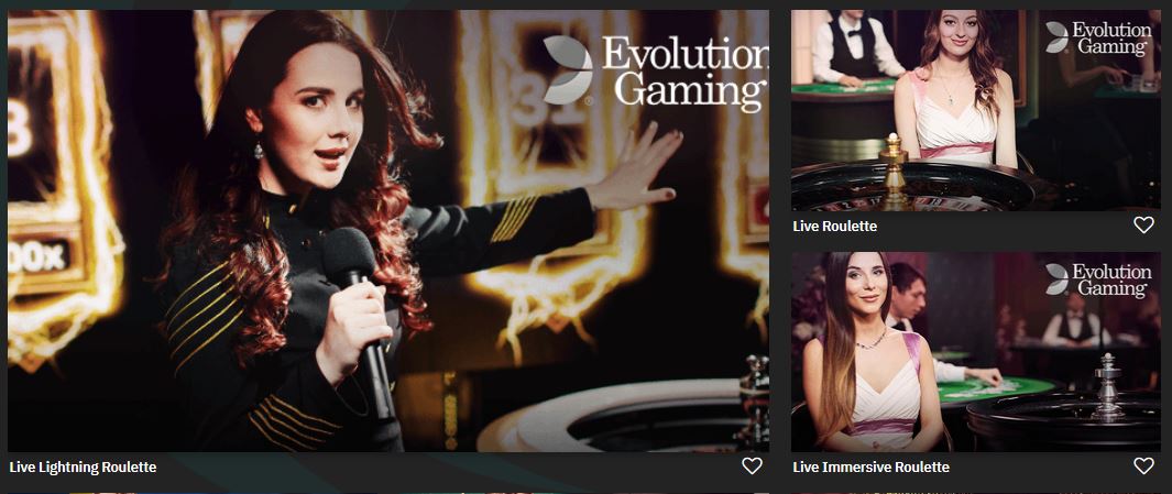 evolution gaming on fastbet casino