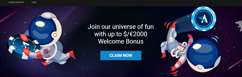 astralbet casino welcome bonus