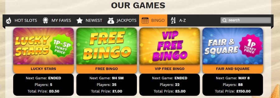 Barbados Bingo games
