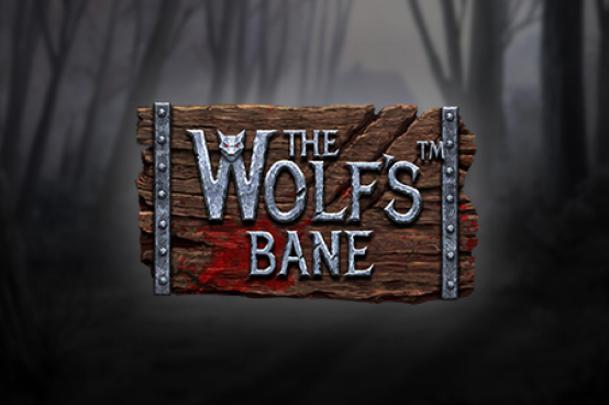 The wolfs bane slot logo