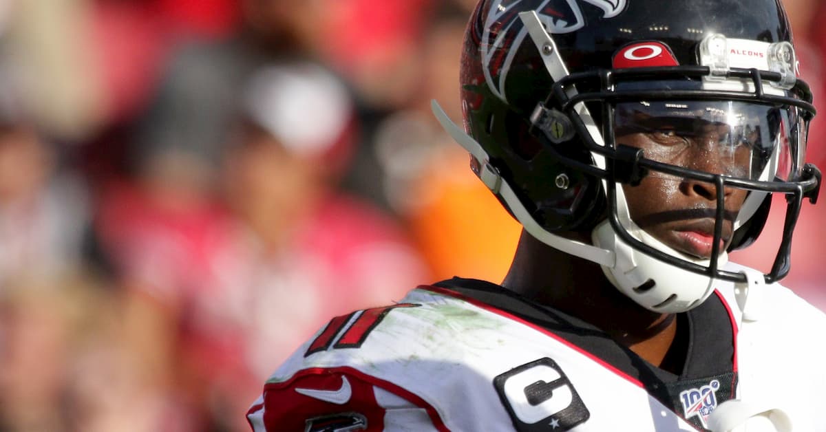 Atlanta Falcons Julio Jones’ 2020/21 Receiving Yards - Predictions & Odds