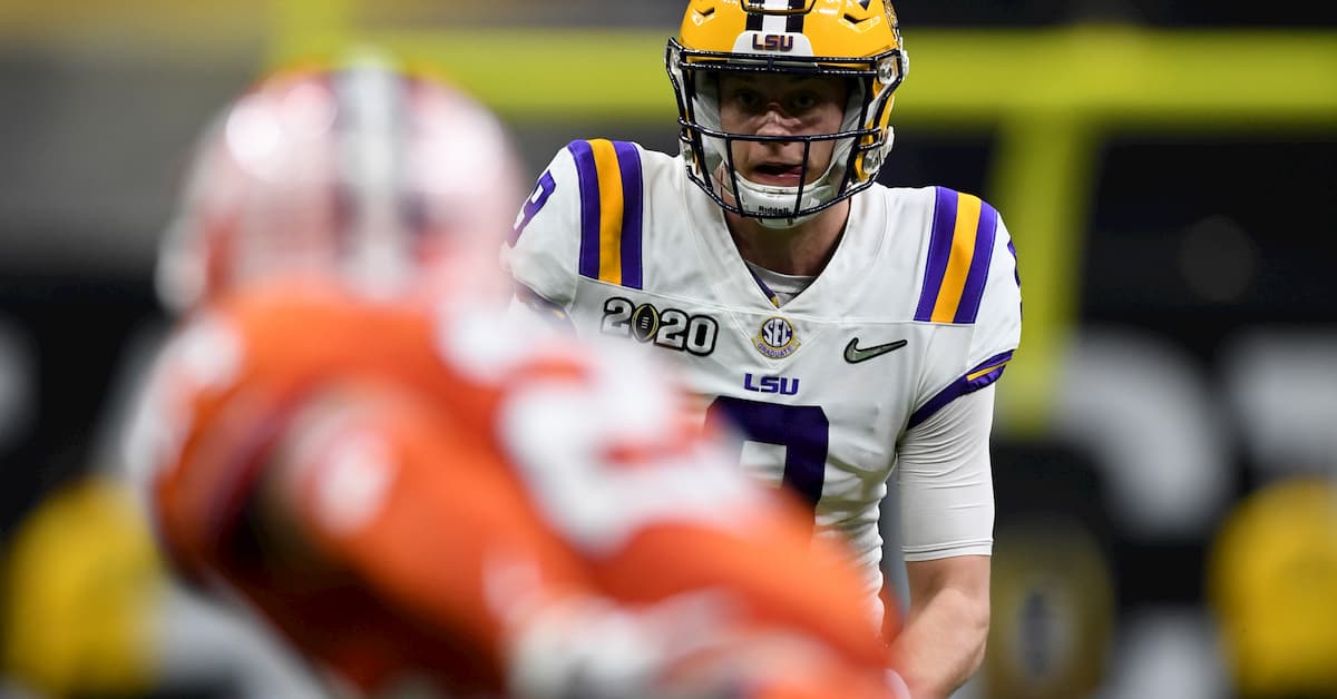 Rookie Joe Burrow 2020/21 Passing Yards & Touchdowns Odds