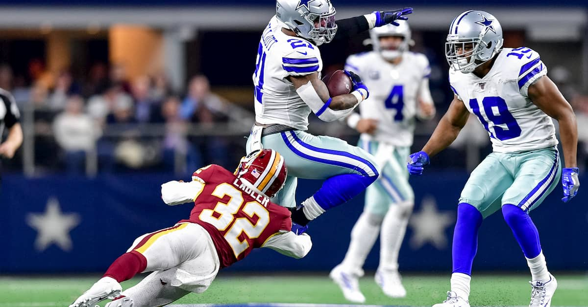 Ezekiel Elliott Total Rushing Yards 2020/21 - Predictions and Odds