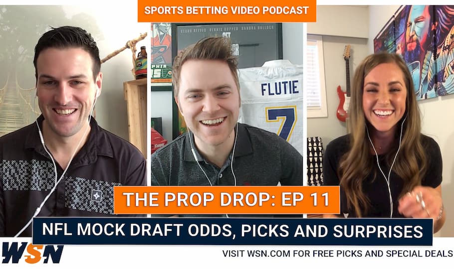 WSN Prop Drop (Ep. 11) 2020 NFL Mock Draft - Odds, Picks & Prospects w/ Former CHARGERS Davis Sanchez