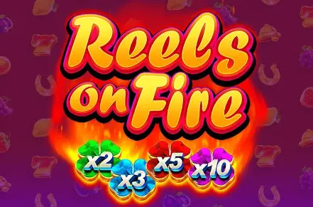 Reels on fire logo