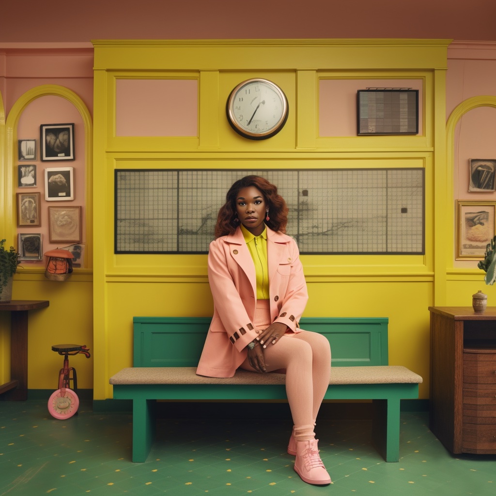 Serena Williams starring in a Wes Anderson movie