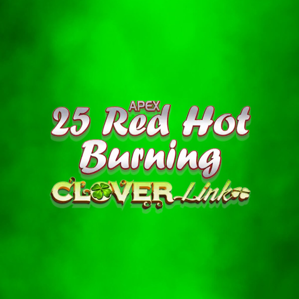 Logo image for 25 Red Hot Burning Clover Link Spelautomat Logo