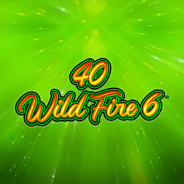 Logo image for 40 Wild Fire 6 Slot Logo