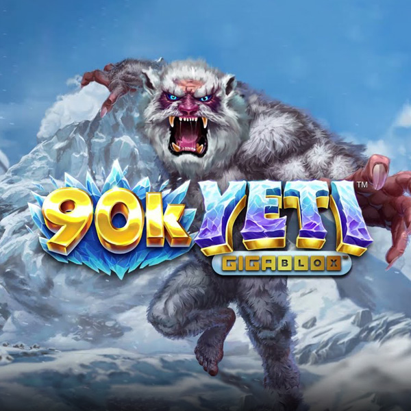 Logo image for 90K Yeti Gigablox Slot Logo