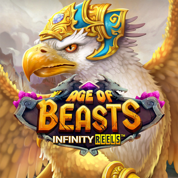 Logo image for Age Of Beasts Infinity Reels Slot Logo