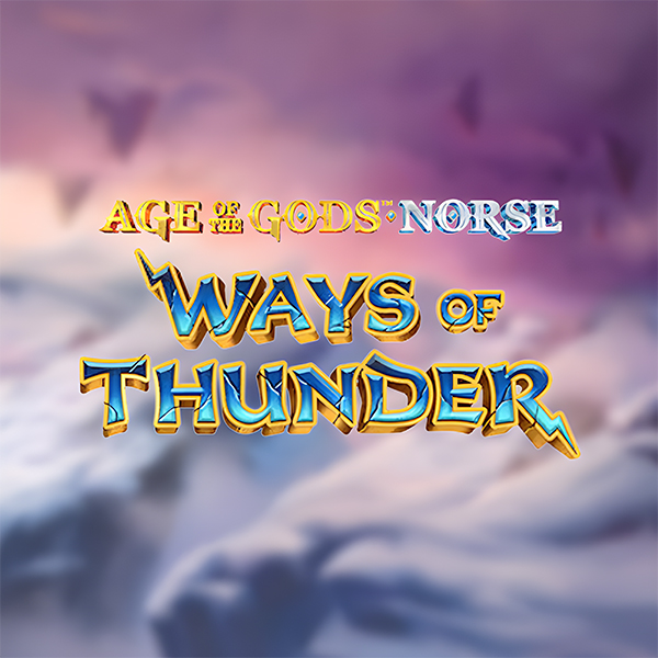 Logo image for Age Of The Gods Norse Ways Of Thunder Slot Logo