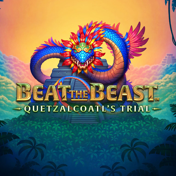 Logo image for Beat The Beast Quetzalcoatls Trial Slot Logo