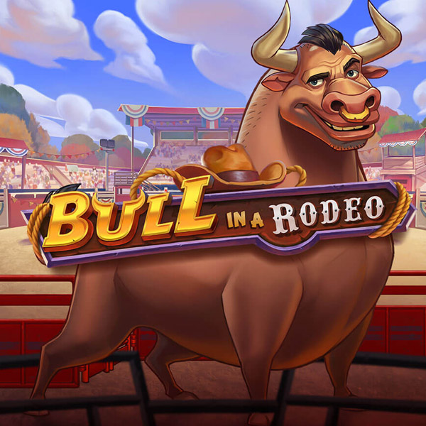 Logo image for Bull In A Rodeo Slot Logo
