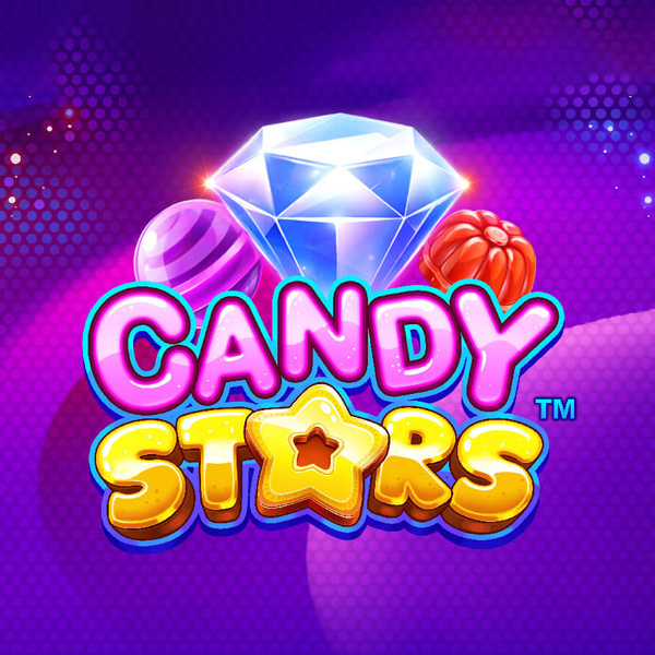 Logo image for Candy Stars Slot Logo