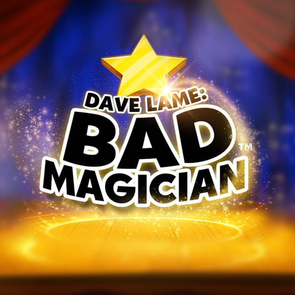 Logo image for Dave Lame Bad Magician Spielautomat Logo
