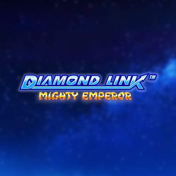 Logo image for Diamond Link Mighty Emperor Slot Logo