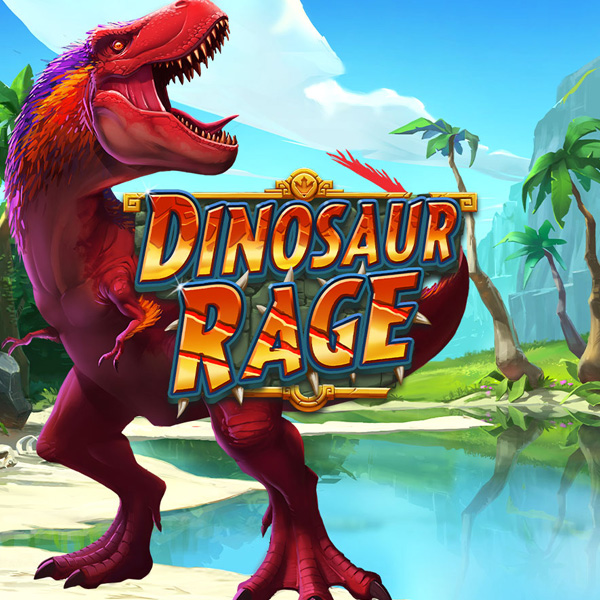 Logo image for Dinosaur Rage Peliautomaatti Logo