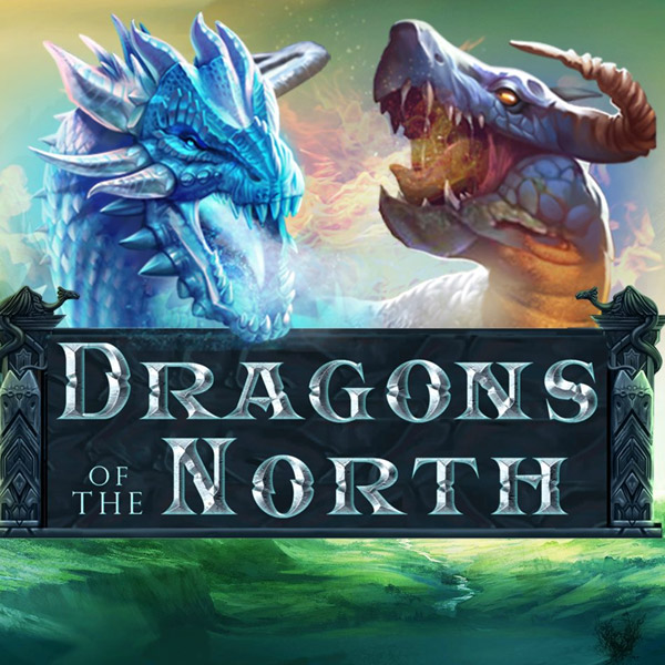 Logo image for Dragons Of The North Slot Logo
