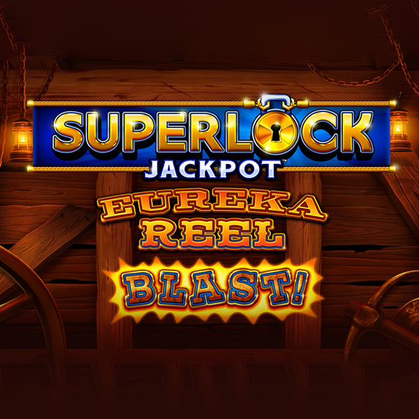 Logo image for Eureka Reel Blast Superlock Slot Logo
