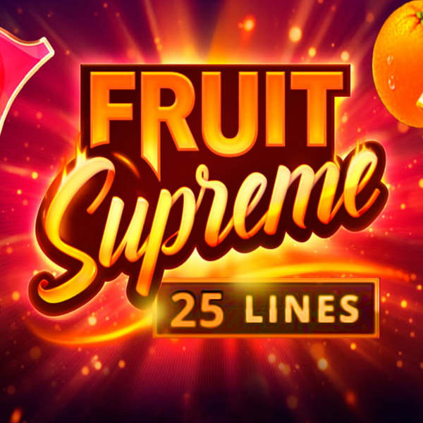Logo image for Fruit Supreme 25 Lines Slot Logo