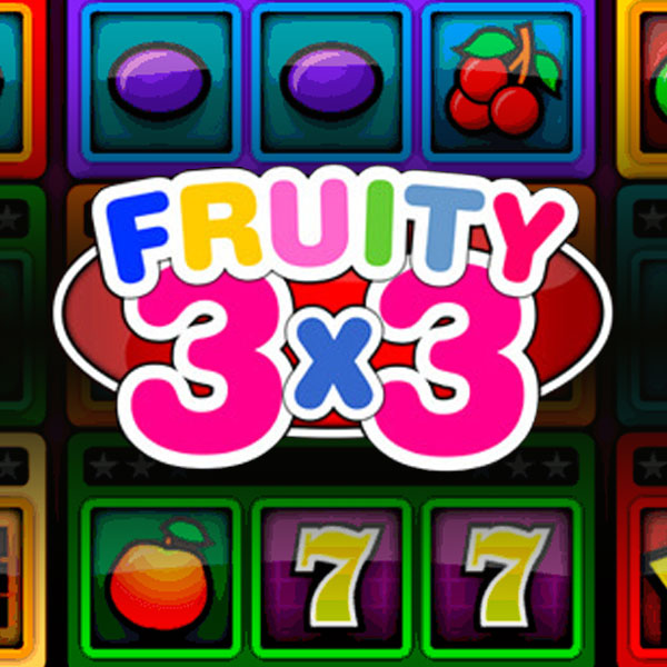 Logo image for Fruity 3X3 Slot Logo