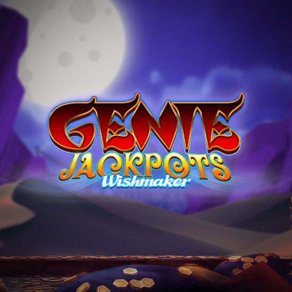 Logo image for Genie Jackpots Wishmaker Slot Logo