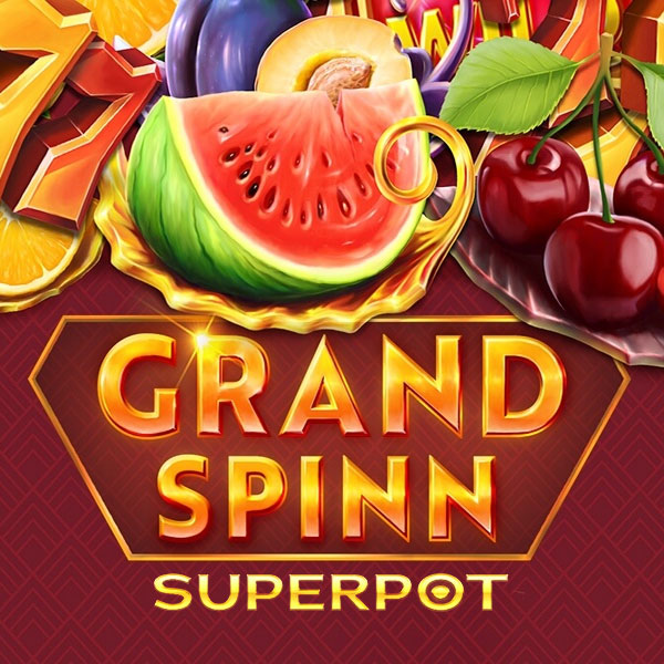 Logo image for Grand Spinn Superpot Peliautomaatti Logo
