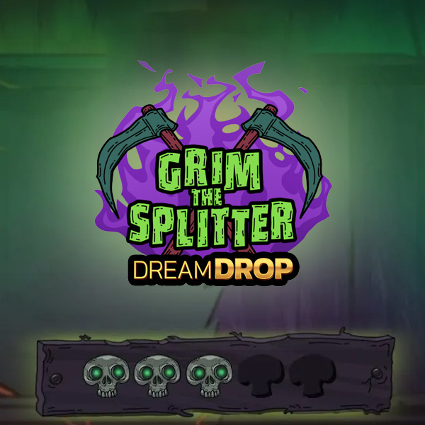 Logo image for Grim The Splitter Dream Drop Slot Logo