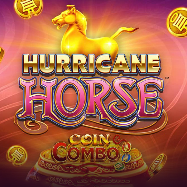 Logo image for Hurricane Horse Coin Combo Slot Logo