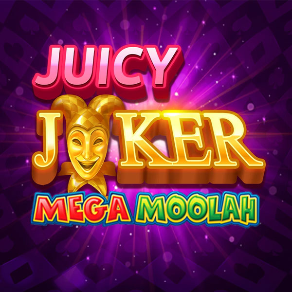 Logo image for Juicy Joker Mega Moolah Slot Logo
