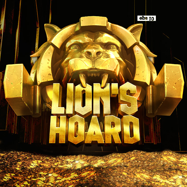 Logo image for Lions Hoard Slot Logo