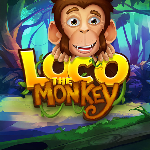 Logo image for Loco The Monkey Slot Logo