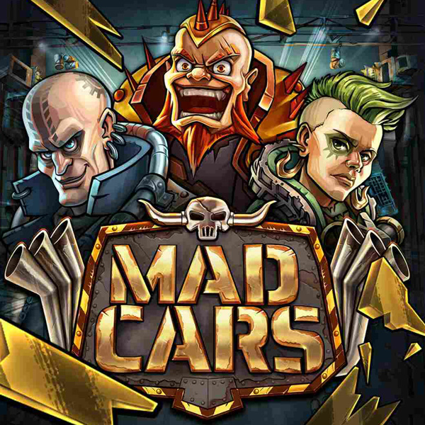 Logo image for Mad Cars Slot Logo