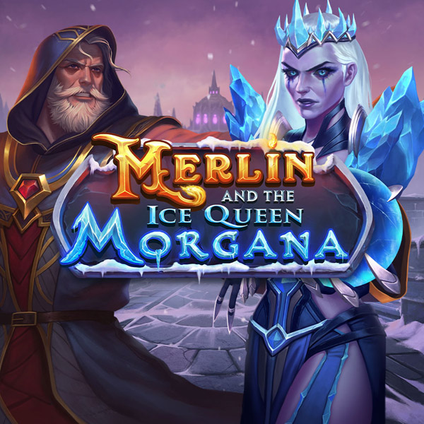 Logo image for Merlin And The Ice Queen Morgana Spielautomat Logo