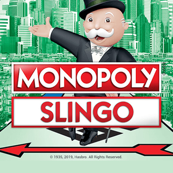 Logo image for Monopoly Slingo Slot Logo