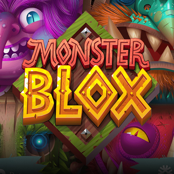 Logo image for Monster Blox Gigablox Slot Logo