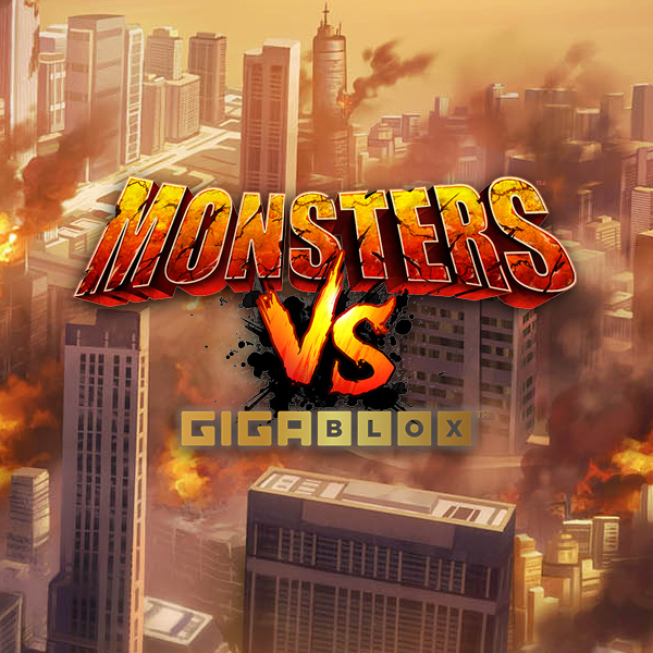 Logo image for Monsters Vs Gigablox Slot Logo