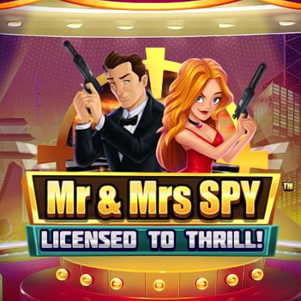 Logo image for Mr Mrs Spy Slot Logo