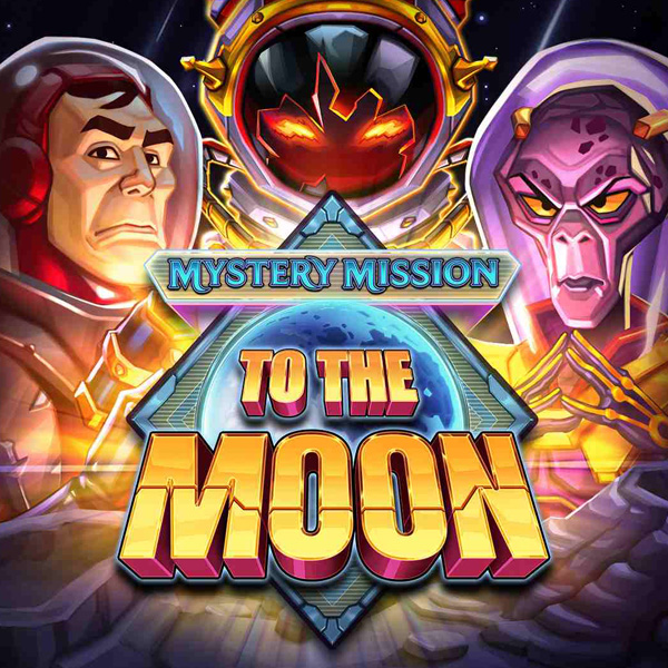 Logo image for Mystery Mission To The Moon Slot Logo