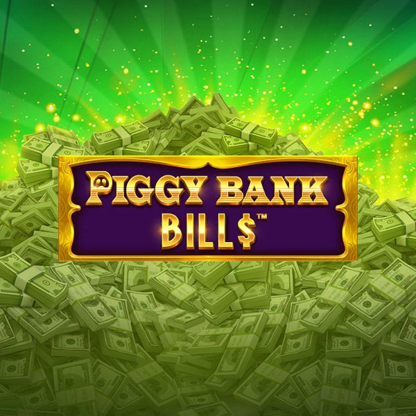 Logo image for Piggy Bank Bills Slot Logo