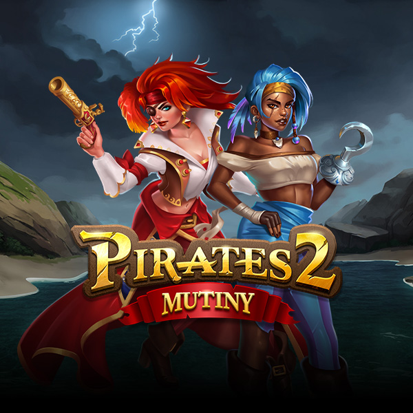 Logo image for Pirates 2 Mutiny Peliautomaatti Logo