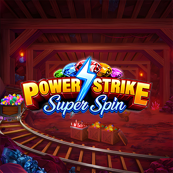 Logo image for Power Strike Super Spin Slot Logo