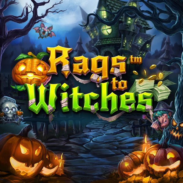 Logo image for Rags To Witches Slot Logo
