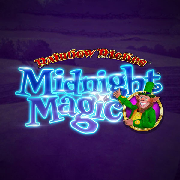 Logo image for Rainbow Riches Midnight Magic Slot Logo