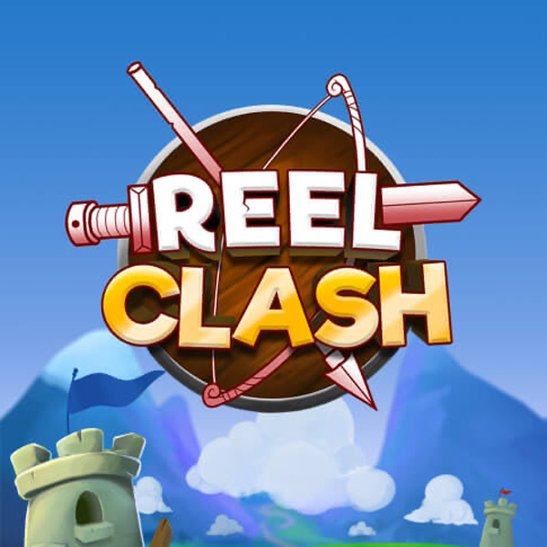 Logo image for Reel Clash Spelautomat Logo