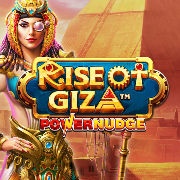 Logo image for Rise Of Giza Powernudge Spielautomat Logo