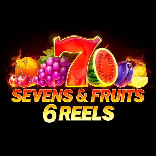 Logo image for Sevens Fruits 6 Reels Slot Logo