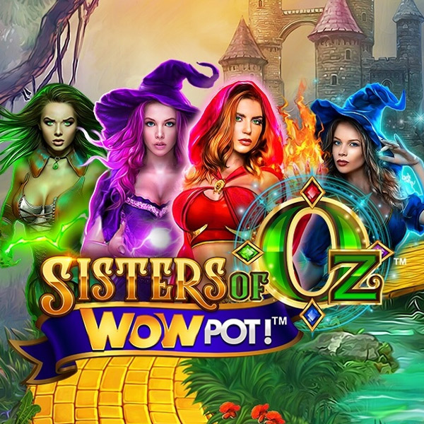 Logo image for Sisters Of Oz Wowpot Peliautomaatti Logo