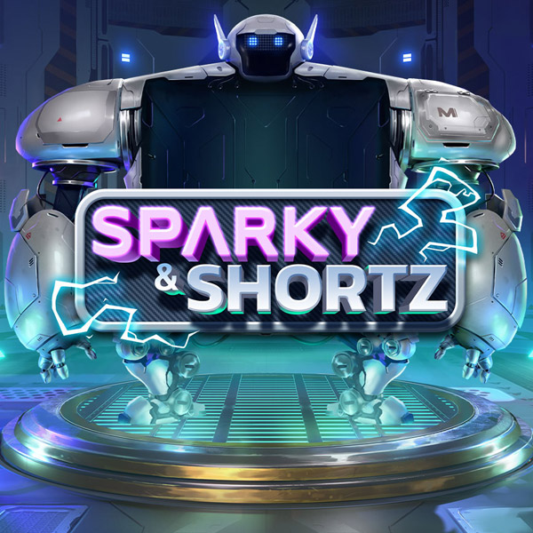 Logo image for Sparky Shortz Slot Logo