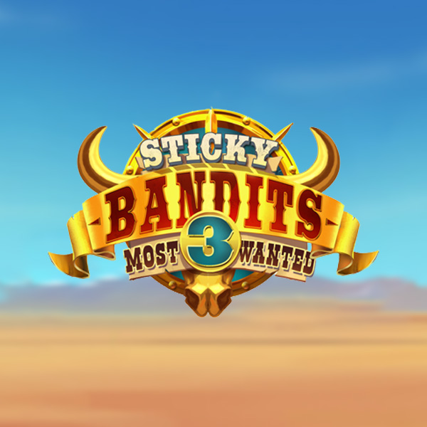 Logo image for Sticky Bandits 3 Most Wanted Slot Logo
